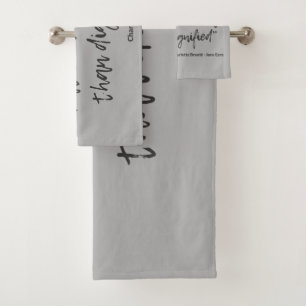 Jane Eyre Zitat I Badhandtuch Set
