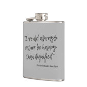 Jane Eyre Zitat I Flachmann (Links)