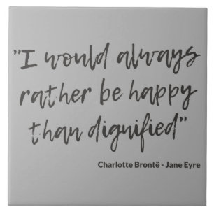 Jane Eyre Zitat I Fliese
