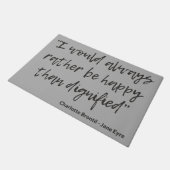 Jane Eyre Zitat I Fußmatte (Schrägansicht)