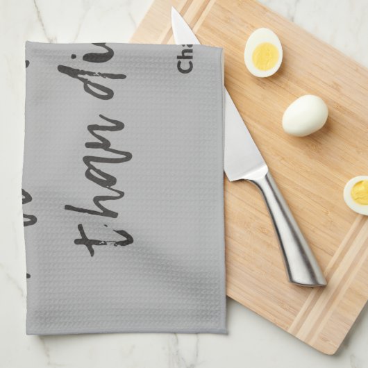 Jane Eyre Zitat I Geschirrtuch (Viertel Falte)