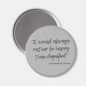 Jane Eyre Zitat I Magnet (Vorderseite/Rückseite)