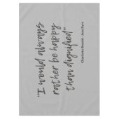 Jane Eyre Zitat I Tischdecke (Vorderseite)