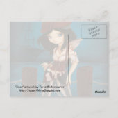 Jane - Fantasy Fairy Pirate Postkarte (Rückseite)