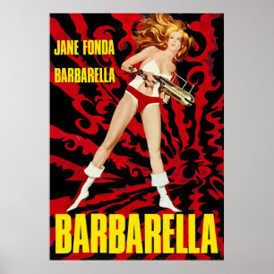 Jane Fonda Barbarella Poster