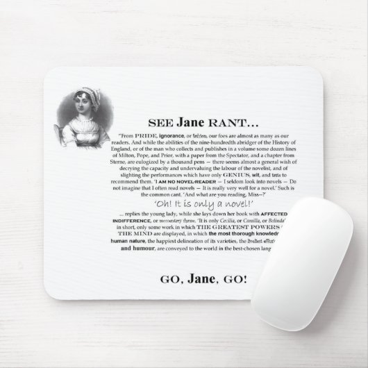 Jane-Geschimpfe Mousepad (Mit Mouse)