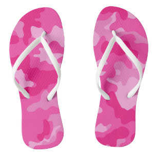 Jane GI Military Pink Camouflage Shower Party Badesandalen
