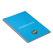 Jane Heart Blue Notizblock (Rechte Seite)