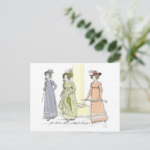 Jane - Jane Austen Pride and Prejudice Postkarte (Stehend Vorderseite)