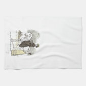 Jane on Horseback - Jane Austen Pride & Prejudice Geschirrtuch (Horizontal)