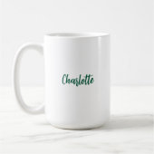 Jane & Rochester Thornfield Hall Romantic Quote Kaffeetasse (Links)