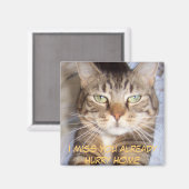 Jane sagt ... HURRY ZUHAUSE I FISS YOU A... - Maßg Magnet (Vorderseite/Rückseite)