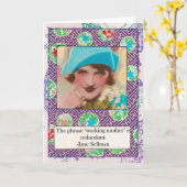 Jane Sellman Motherhood Quote Card Karte (Gelbe Blume)