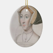 Jane Seymour (c.1509-37) graviert durch Keramikornament (Rechts)