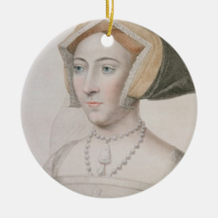 Jane Seymour (c.1509-37) graviert durch Keramikornament