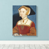 Jane Seymour - Hans Holbien the Young - 1536 Leinwanddruck (Insitu (Holzboden))