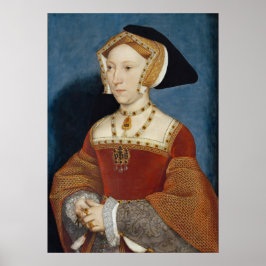 Jane Seymour - Hans Holbien the Young - 1536 Poster