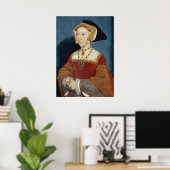 Jane Seymour - Hans Holbien the Young - 1536 Poster (Heimbüro)