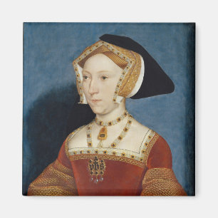 Jane Seymour - Hans Holbien the Younger - 1536 Magnet