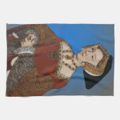 Jane Seymour-Königin von Henry VIII von England Geschirrtuch (Horizontal)