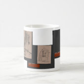 Janejira Marken-Architekturskizzen Kaffeetasse (Mittel)