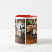 Janes Karussell Pferde in einem Tee oder Tasse (Zentrum)
