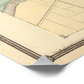 Janesville, Landkreis Rock Co Poster (Ecke)