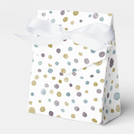 Janet Confetti Watercolor Dots Gefälligbox Geschenkschachtel