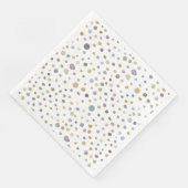 Janet Confetti Watercolor Dots Paper Napkin Serviette (Ecke)
