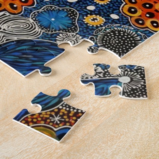Janet Golder My Country Aborigine-Kunst-Puzzle Puzzle (Seite)
