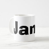 Janet Kaffeetasse (Vorderseite Links)