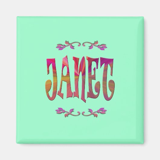 Janet Magnet (Vorne)