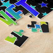 "JANET" Vorname, Spaß "GLÜCKLICHER GEBURTSTAG" Puzzle (Seite)