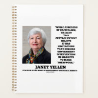 Janet Yellen Admirers Kapitalismus Regierungspräve