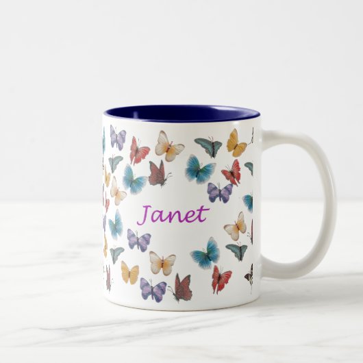 Janet Zweifarbige Tasse (Rechts)