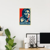 Janetalia Poster (Heimbüro)