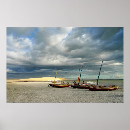 Jangadas in Jeri Poster (Vorne)