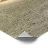 Jangadas in Jeri Poster (Ecke)