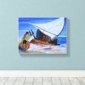 Jangadeiros Leinwanddruck (Insitu (Holzboden))