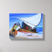 Jangadeiros Leinwanddruck (Vorderseite)