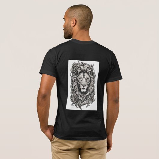 Jangal ke raaja kee shaan T-Shirt (Schwarz voll)