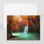 Jangle Landscape | Kanchanaburi, Thailand Postkarte (Vorne/Hinten)