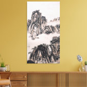 Jangtse-Fluss im Herbst Leinwanddruck (Insitu (Wohnzimmer))