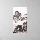 Jangtse-Fluss im Herbst Leinwanddruck (Vorderseite)