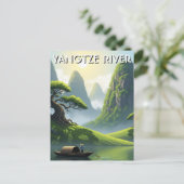 Jangtsekiang China Postkarte (Stehend Vorderseite)