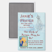 Janie's Prayer Promotional Magnet (Vorderseite/Rückseite)