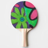 Janina's Patchwork Tischtennis Schläger (Vorderseite)