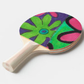 Janina's Patchwork Tischtennis Schläger (Vorderseite)