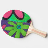 Janina's Patchwork Tischtennis Schläger (Seitenansicht)