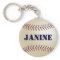 Janine Baseball Keychain von 369MyName